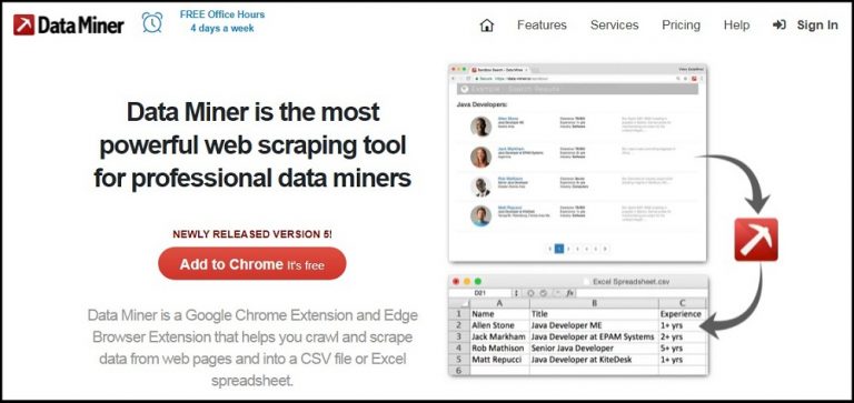 email scraper chrome extension